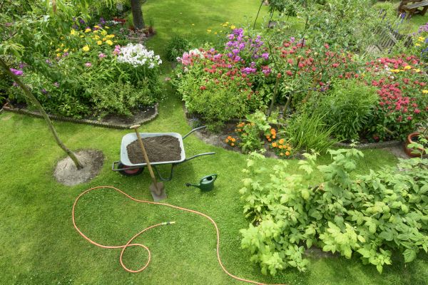 Flower Bed Construction in Littleton