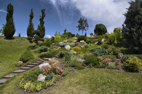 Steep Terrain Landscaping in Littleton